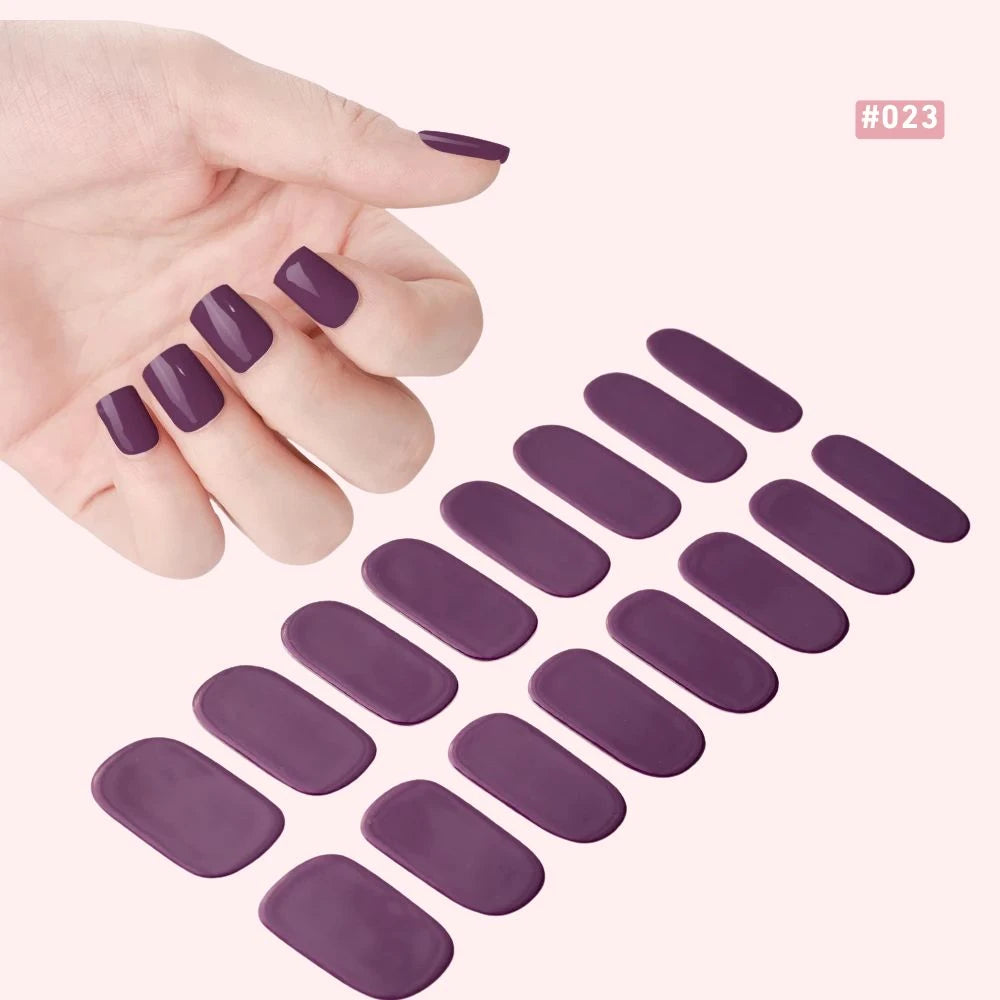 Faux Ongles Autocollants