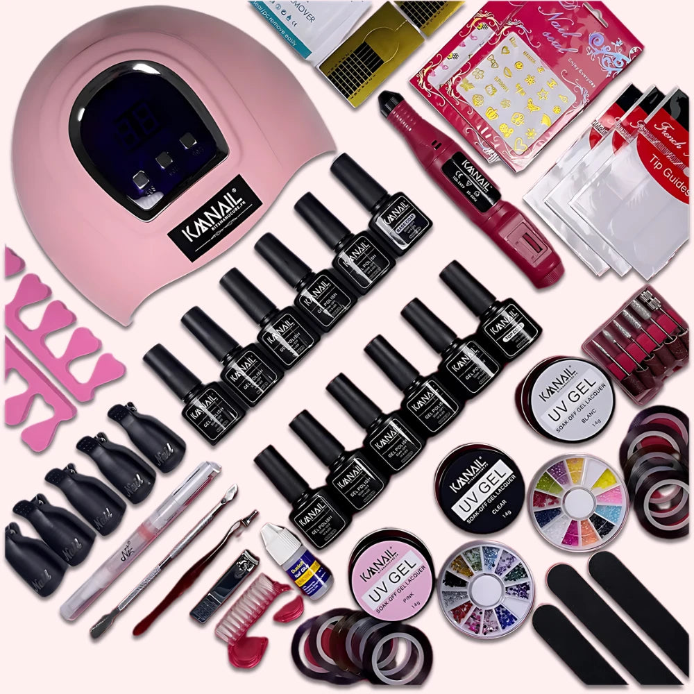 KMNAIL ® Kit Ongle Gel Professionnel Complet