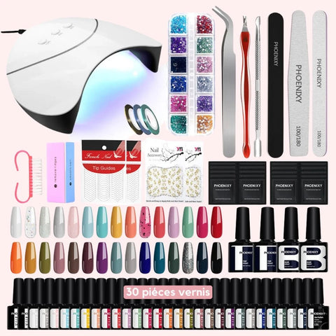 Kit Vernis Semi Permanent Professionnel